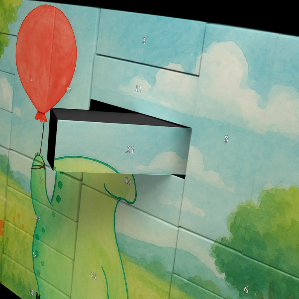 Fillable advent calendar tortoise balloon Design gift, gift ideas, cute, illustrated, tortoise, reptile, ancient creature, sweet, birthday gift, turtle gift items, funny turtle gifts, pet turtles, best friend, sister or daughter, turtle lover, courageous outburst, turtles, motivational slogan