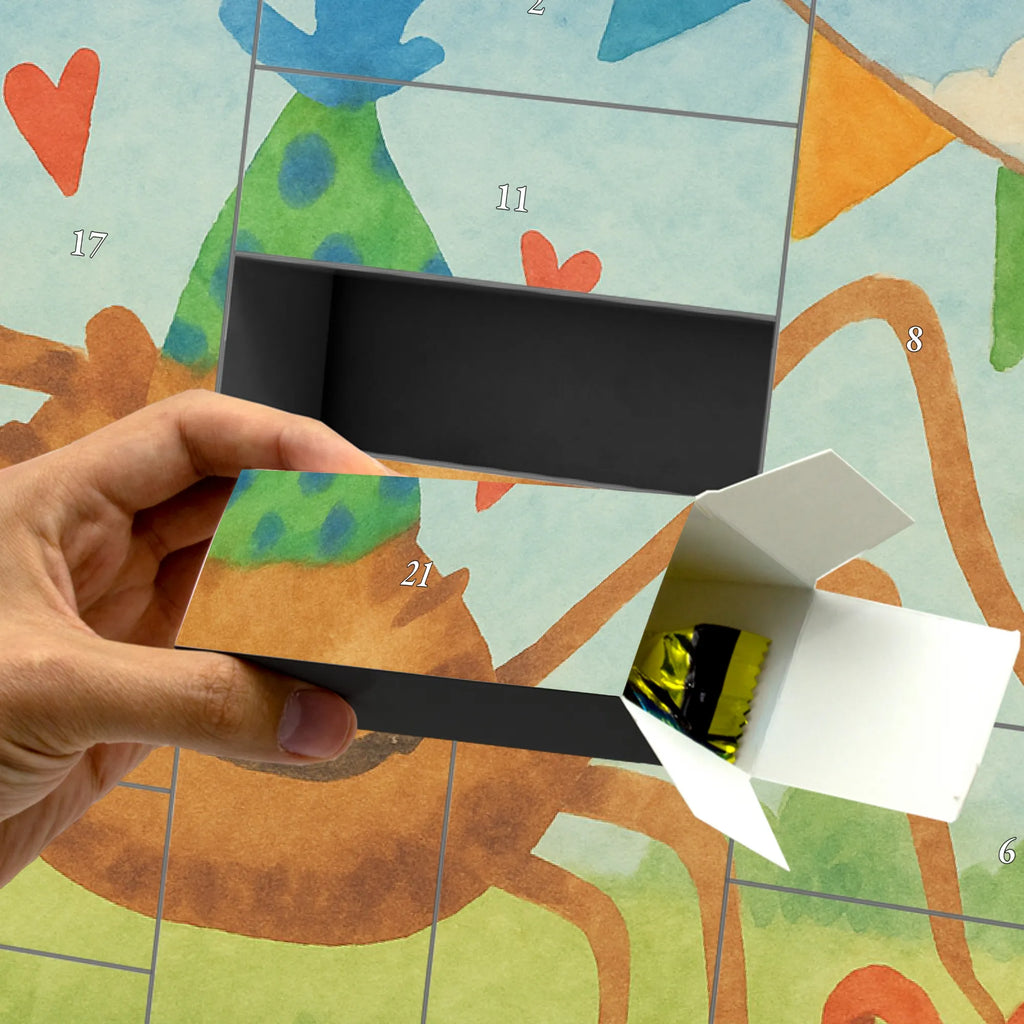 Fillable advent calendar Spider Agathe Party Design Spider Agathe, Spider