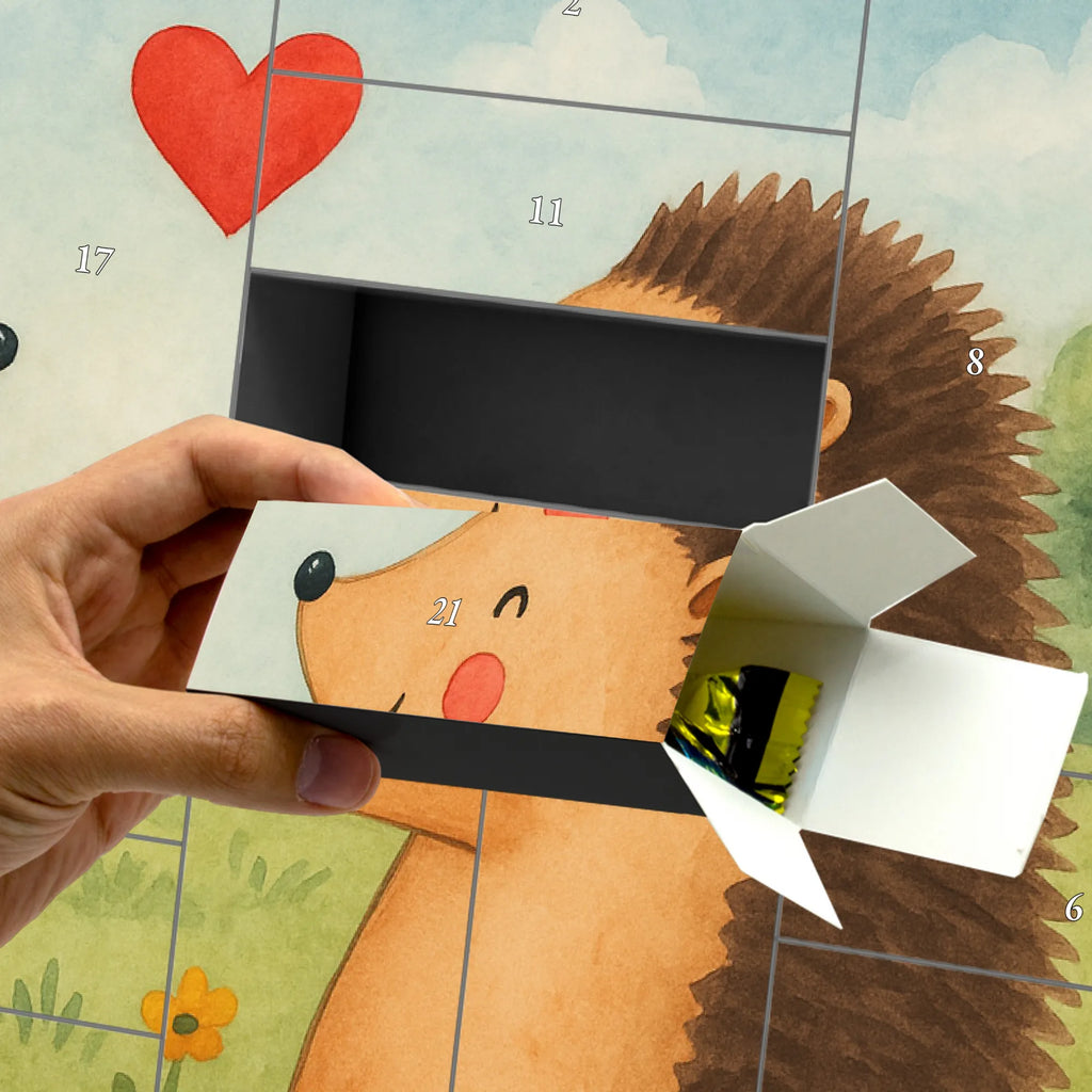 Fillable advent calendar Hedgehogs in love Design Loving, Two, Together, Marriage, Proposal of marriage, Love gift, gift for her, gift for him, anniversary gift, Engaged, Married, Anniversary, Wedding, Proof of love, Girlfriend, Wedding anniversary, In love, Gift, Friend