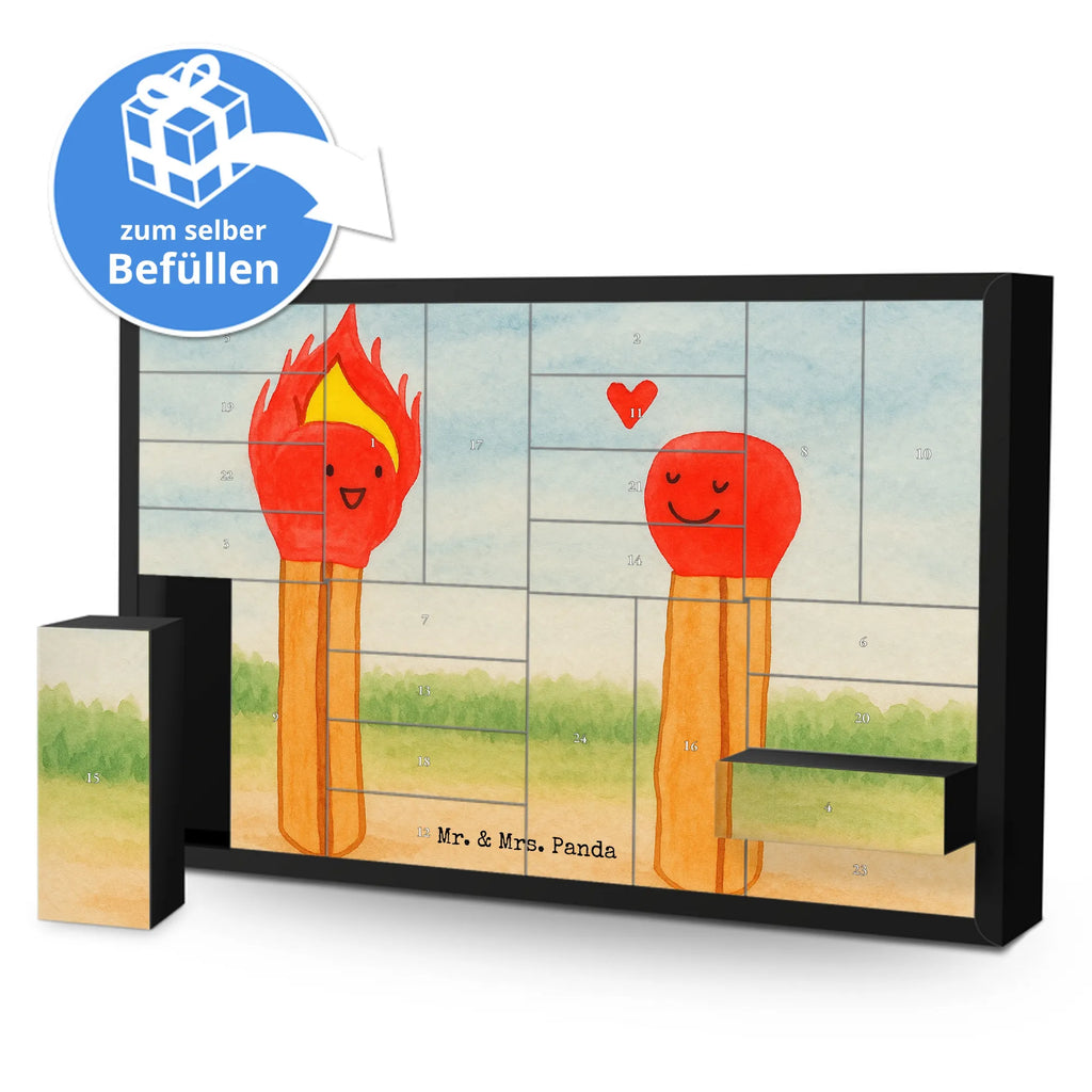 Fillable advent calendar Matches Design Loving, Two, Together, Marriage, Proposal of marriage, Love gift, gift for her, gift for him, anniversary gift