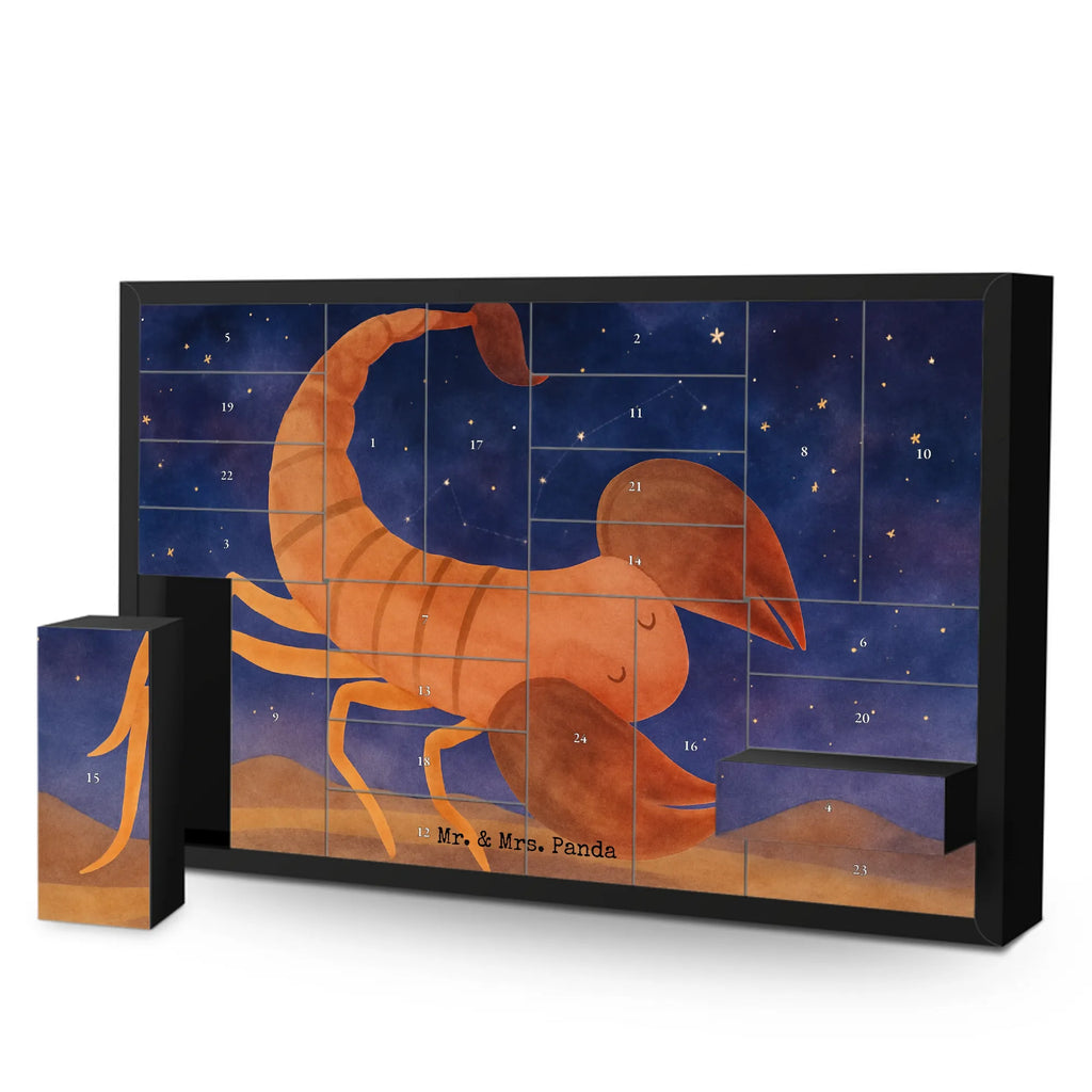 Fillable advent calendar Star sign Scorpio Design constellations, birthdays, astrology, date of birth, month of birth, scorpion gift, scorpion star sign, scorpions, birthday november, gift october, gift november, birthday october