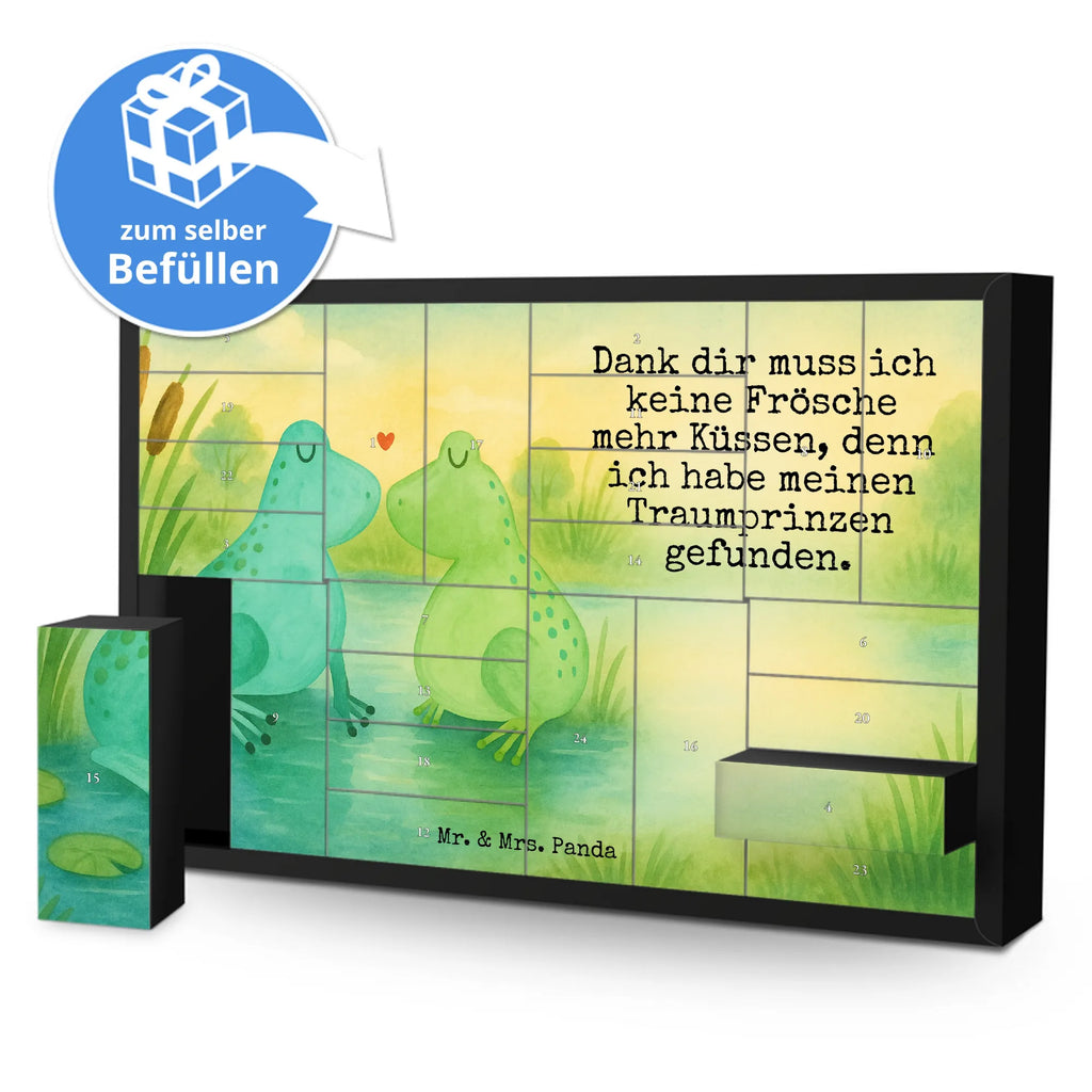 Fillable advent calendar Frogs in love Design Loving, Two, Together, Marriage, Proposal of marriage, Love gift, gift for her, gift for him, anniversary gift, Engaged, Gift Wedding, In Love, Married, Frogs, Gift Friend, Anniversary, Frog, Friend, Proof of Love, Girlfriend, Wedding Day, Gift Girlfriend, Frog King