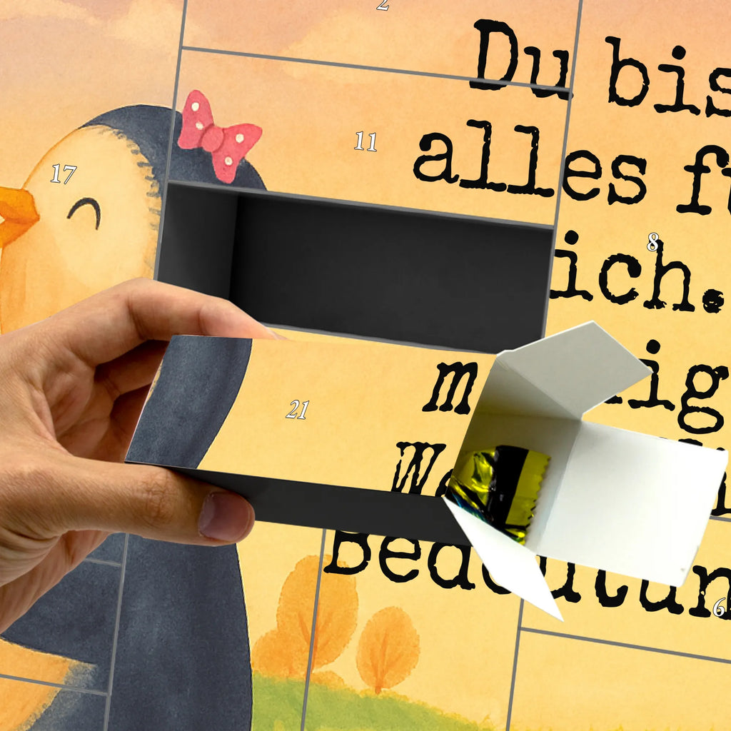 Fillable advent calendar Penguin pair Design North Pole, Penguins, great love, love gift, penguins, wedding gift, wedding, proof of love, anniversary, wedding day, lovers, dream couple