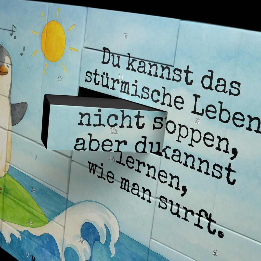 Fillable advent calendar Penguin surfer Design North Pole, Penguins, wave riding, surfers, penguins, surfing, waves, holidays