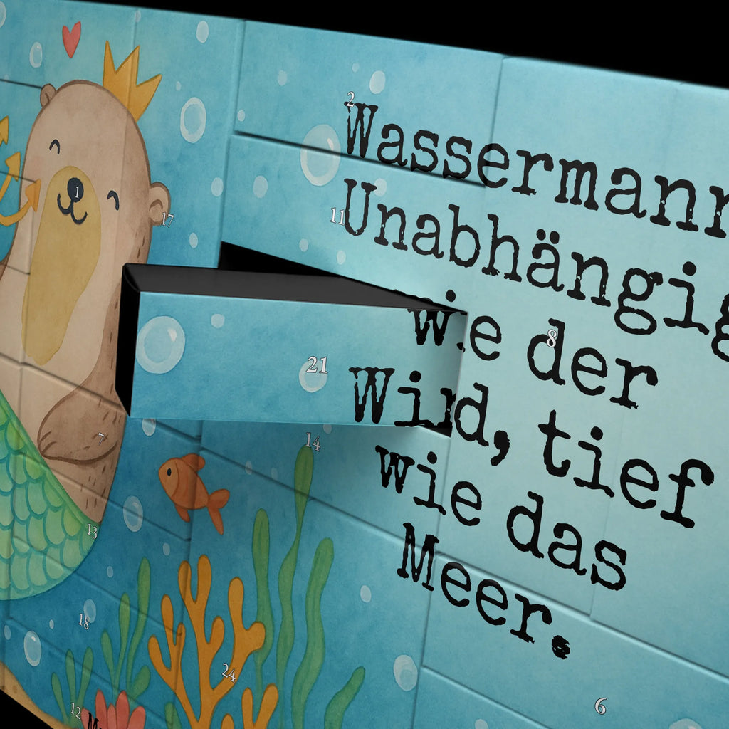 Fillable advent calendar Aquarius Astrology Design constellations, birthdays, astrology, date of birth, month of birth