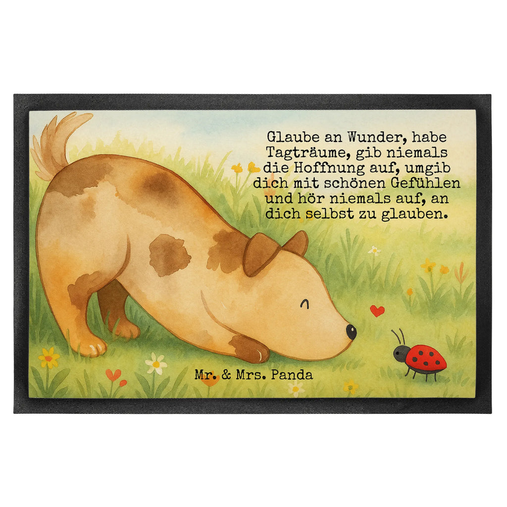 Doormat Dog ladybug Design Fußabstreifer außen, Schmutzfänger, Fußabtreter, Türvorleger, Gummimatte, Sauberlaufmatte, Fußabtreter außen, Fußmatte außen wetterfest, Fußmatte outdoor, Fußmatte außen, Fußmatte innen, Fußmatten, Fußmatte waschbar, Vorleger, Schmutzmatte, Türmatte, Schmutzfangmatte waschbar, Motivfußmatte, Fußabstreifer, Fussmatten online, Schmutzfangmatte, Gummi Matte, Fussmatten, Haustürmatte, Eingangsteppich, Matte, Schmutzfangteppich, Hund, Hundemotiv, Haustier, Hunderasse, Tierliebhaber, Hundebesitzer, Sprüche, Mischlinghund, Hundespruch, Marienkäfer, Mischling, Hunde
