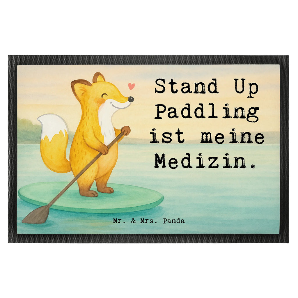 Fußmatte Fuchs Stand Up Paddling Design Fußabstreifer, Matte, Fußmatte innen, Fussmatten, Fußabtreter, Schmutzfangmatte, Schmutzmatte, Türmatte, Sauberlaufmatte, Fußmatte outdoor, Eingangsteppich, Fußmatte außen, Fußmatten, Türvorleger, Fußabtreter außen, Fussmatten online, Schmutzfangteppich, Vorleger, Fußabstreifer außen, Motivfußmatte, Haustürmatte, Schmutzfänger, Gummimatte, Fußmatte außen wetterfest, Gummi Matte, Fußmatte waschbar, Schmutzfangmatte waschbar, Geschenk, Sport, Sportart, Hobby, Schenken, Danke, Dankeschön, Auszeichnung, Gewinn, Sportler, Stand Up Paddling, Paddle Boarding, SUB, subben, Stand up paddle