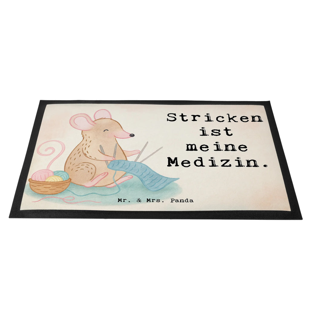 Doormat Mouse Knit Design Gift, sport, hobby, giving, thank you, award, profit, athlete, DIY, Knitting