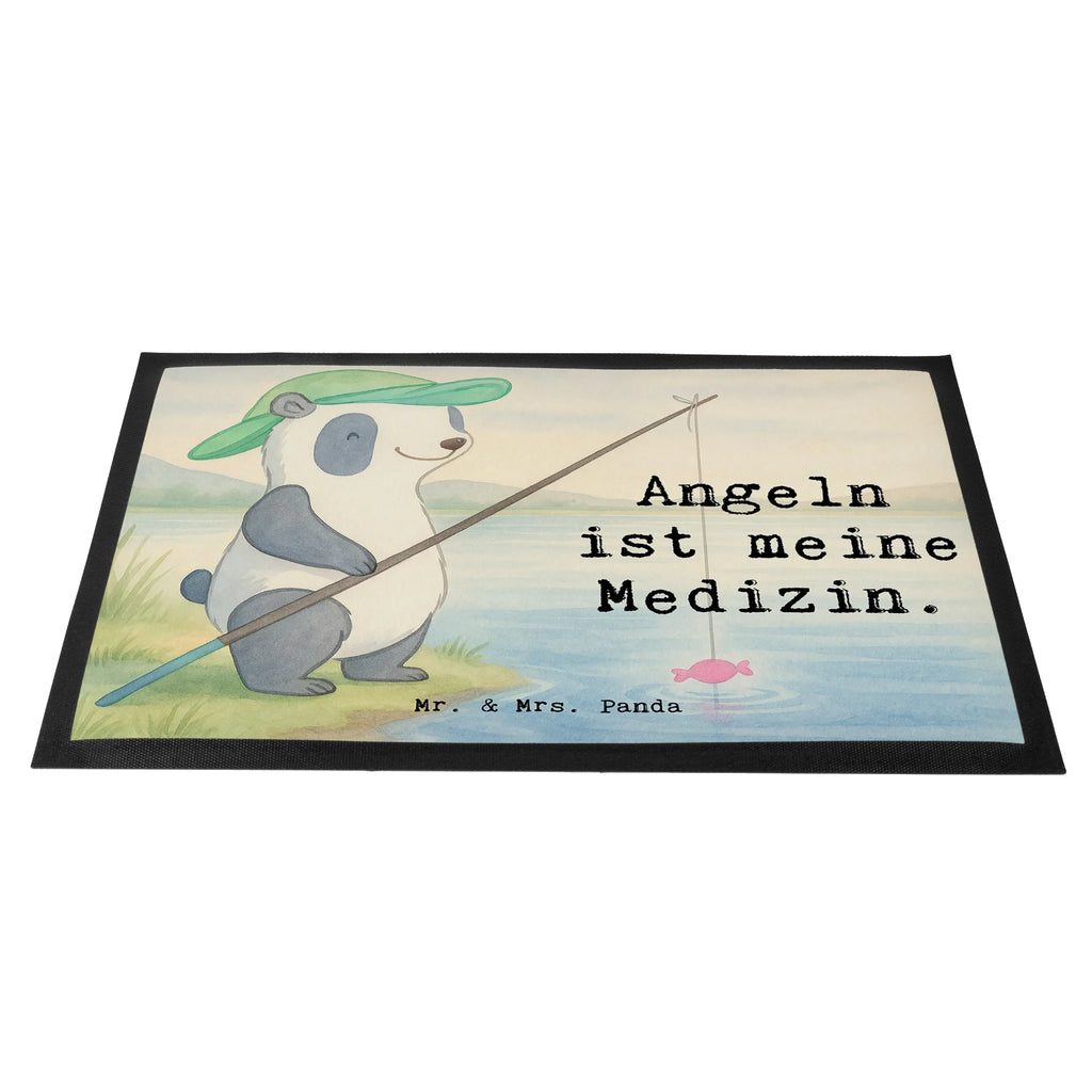 Fußmatte Panda Angeln Design Schmutzfänger, Fußmatte außen, Fußabtreter, Vorleger, Schmutzfangteppich, Fußmatte innen, Türvorleger, Fußabtreter außen, Fussmatten, Gummi Matte, Motivfußmatte, Fußabstreifer außen, Fußmatte außen wetterfest, Schmutzfangmatte waschbar, Fußmatte waschbar, Haustürmatte, Matte, Schmutzmatte, Eingangsteppich, Türmatte, Schmutzfangmatte, Fußmatten, Fußabstreifer, Sauberlaufmatte, Fußmatte outdoor, Fussmatten online, Gummimatte, Geschenk, Sport, Sportart, Hobby, Schenken, Danke, Dankeschön, Auszeichnung, Gewinn, Sportler, angeln, Hobbyangler, Angelsport, angeln gehen, Angler, Angelverein