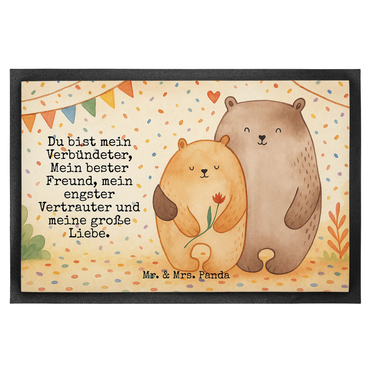 Doormat Bears in love Design Love gift, Two, Together, anniversary gift, Loving, Marriage, gift for him, Proposal of marriage, gift for her, Anniversary, Bears, In love, Engaged, Boyfriend, Married, Girlfriend, Proof of love, Wedding anniversary, Gift Wedding, Gift Girlfriend, Gift Friend