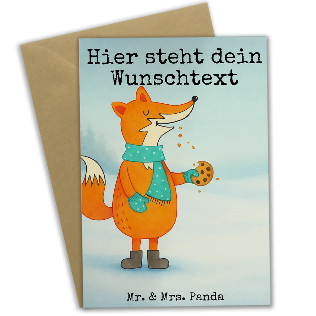 Personalisierte Grußkarte Fuchs Keks Design Personalisierte Glückwunschkarte, Grußkarte selbst gestalten, Grußkarte als Geldgeschenk, Personalisiertere Klappkarte, Personalisierte Karte, Grußkarte mit Namen, Personalisierte Hochzeitskarte, Personalisierte Geburtstagskarte, Grußkarte mit persönlichen Nachrichten, Personalisierte Einladungskarte, Grußkarten personalisiert, Grußkarte selber drucken, Personalisierte Grußkarte, Fuchs, Küche Deko, Plätzchen, Kekse, Backen Spruch, Weihnachtszeit, Füchse, Liebe, Winter