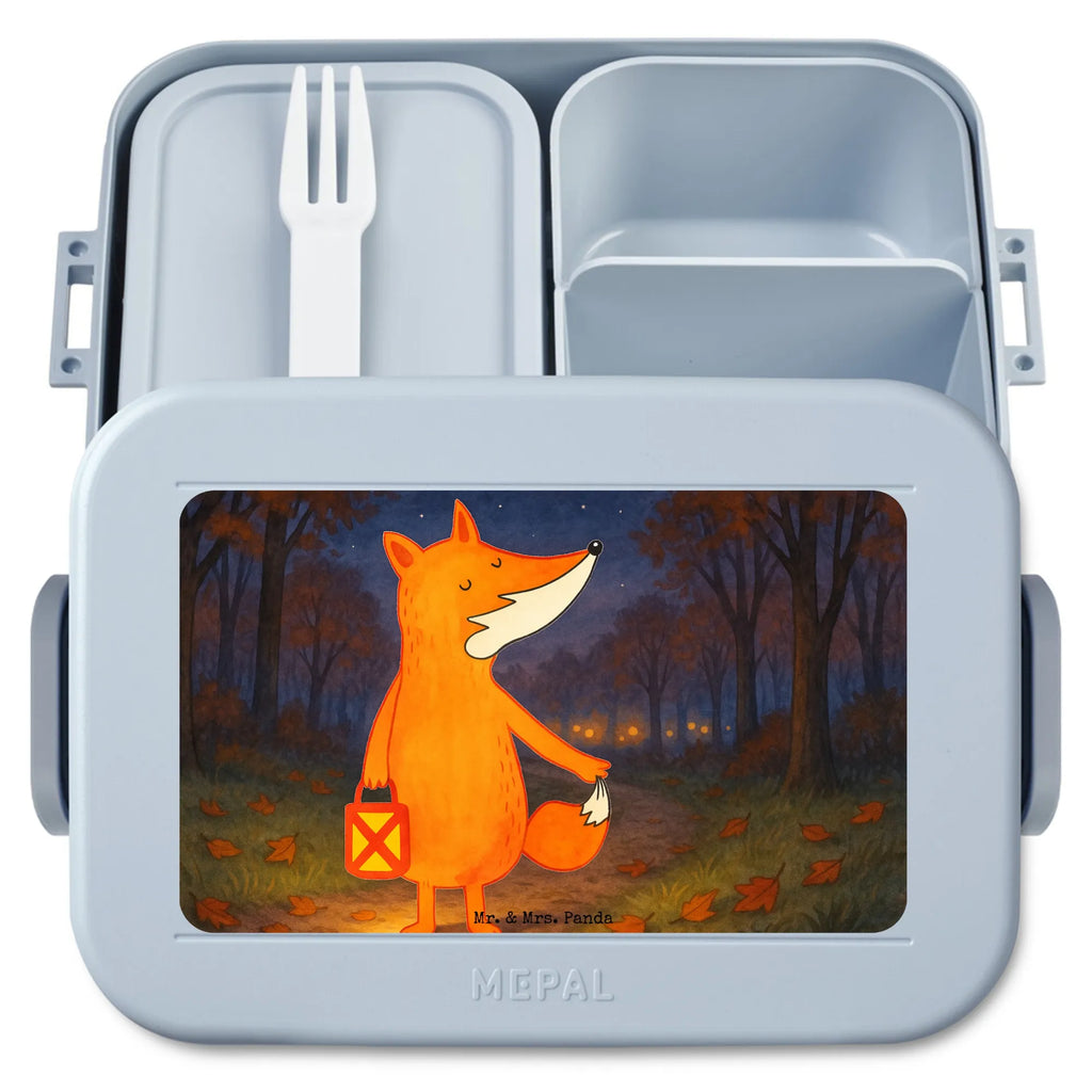 MEPAL Bentobox Fuchs Laterne Design Lunchbox, Brotdose, Bentobox, Fuchs, Sankt Martin, Aufmuntern, Spruch trösten, Laterne, Laternenumzug, Liebeskummer Spruch, Cäsar Otto Hugo Flaischlen, Füchse