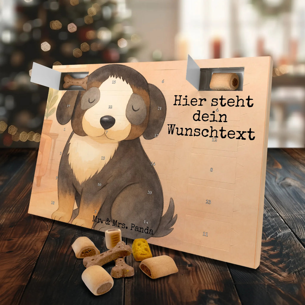 Personalisierter Hunde Adventskalender Hund Entspannen Design Hunde Adventskalender, Sprüche, Hund, Hunderasse, Hundebesitzer, Hundemotiv, Haustier, Tierliebhaber, Liebe, Hundeliebe, Schwarzer Hund, Hundeglück