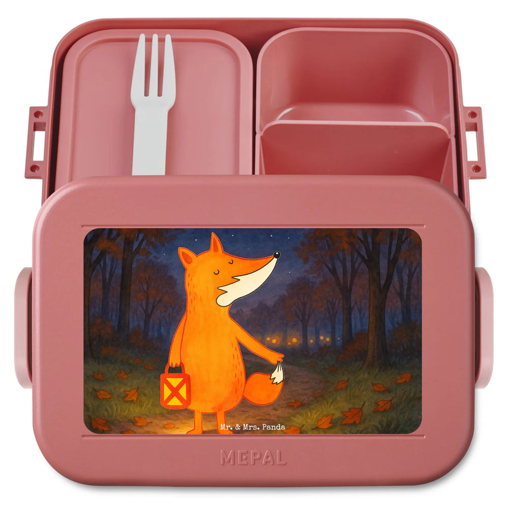 MEPAL Bentobox Fuchs Laterne Design Lunchbox, Brotdose, Bentobox, Fuchs, Sankt Martin, Aufmuntern, Spruch trösten, Laterne, Laternenumzug, Liebeskummer Spruch, Cäsar Otto Hugo Flaischlen, Füchse