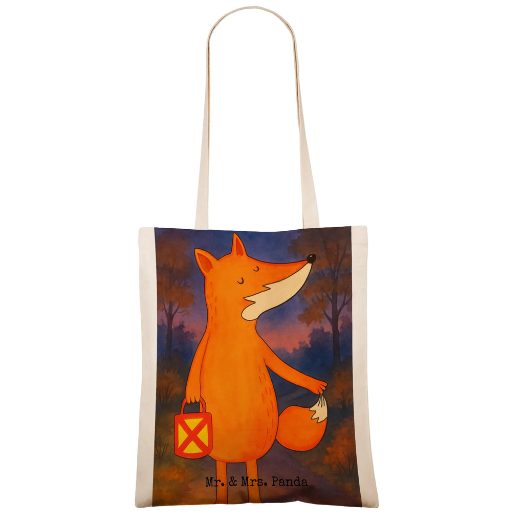 Tragetasche Fuchs Laterne Design Einkaufstüte, Umhängetasche, Jutetasche, Tragetasche, Beuteltasche, Stofftasche, Laptoptasche, Shopper, Schultertasche, Stoffbeutel, Strandtasche, Tasche, Badetasche, Jutebeutel, Einkaufstasche, Beutel, Fuchs, Liebeskummer Spruch, Cäsar Otto Hugo Flaischlen, Laternenumzug, Laterne, Spruch trösten, Sankt Martin, Aufmuntern, Füchse