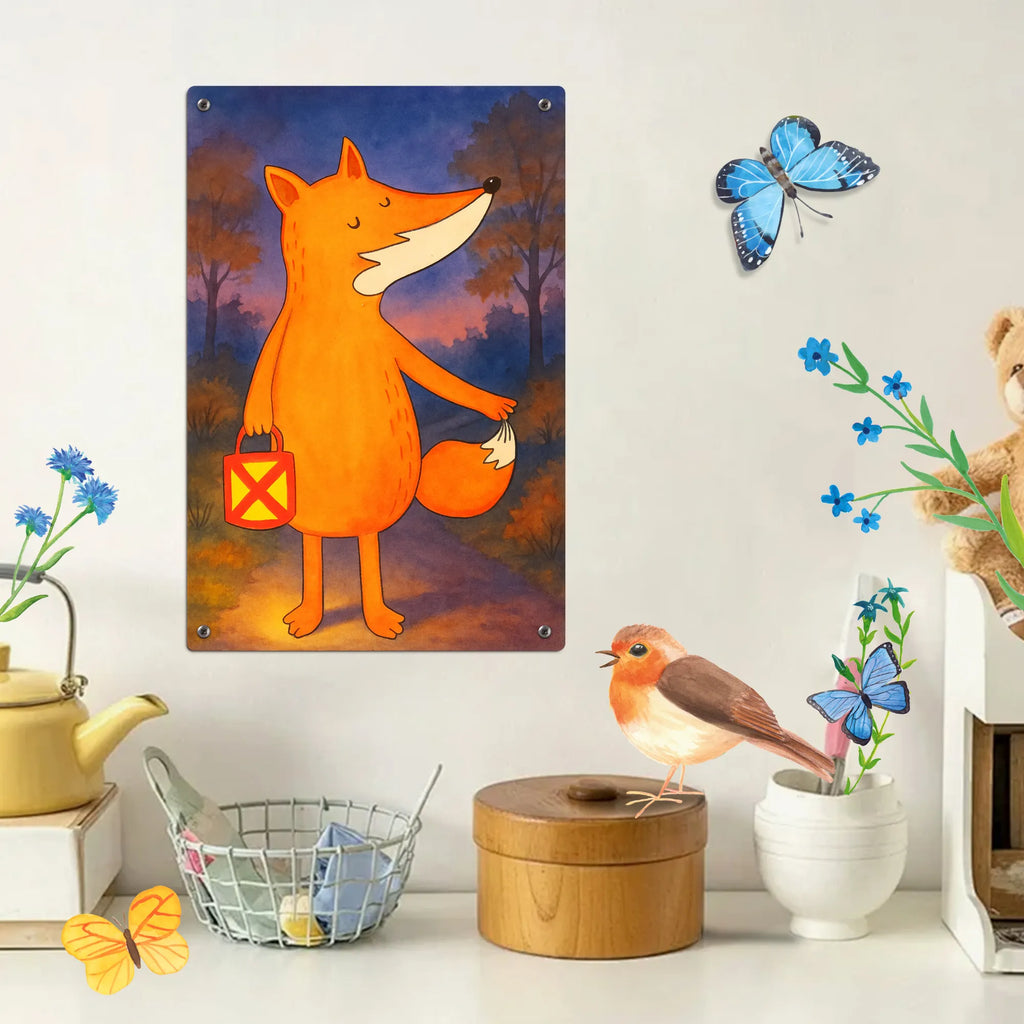 Malen nach Zahlen Metallschild Fuchs Laterne Design Kreativität, Malen nach Zahlen, Kunstwerk, DIY, Baseln, Bastelidee, Malen, Ausmalbild, Künstler, Fuchs, Spruch trösten, Füchse, Sankt Martin, Aufmuntern, Cäsar Otto Hugo Flaischlen, Laterne, Laternenumzug, Liebeskummer Spruch