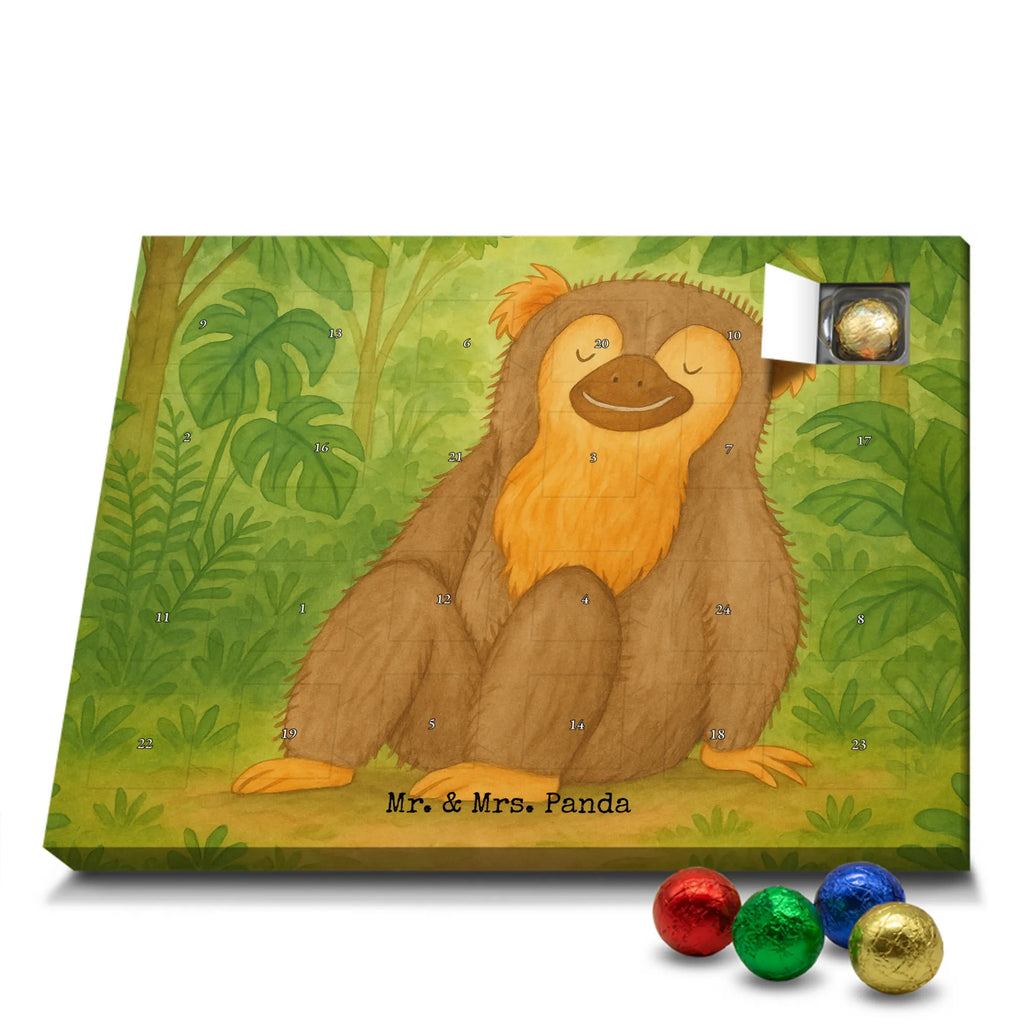 Chocolate advent calendar Monkey Design Africa, self-confidence, respect, monkey, self-esteem, monkeys, self-love