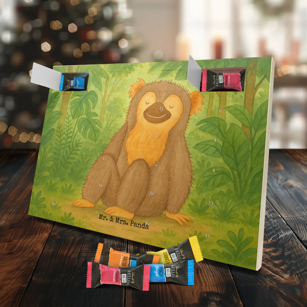 Chocolate advent calendar Monkey Design Africa, self-confidence, respect, monkey, self-esteem, monkeys, self-love
