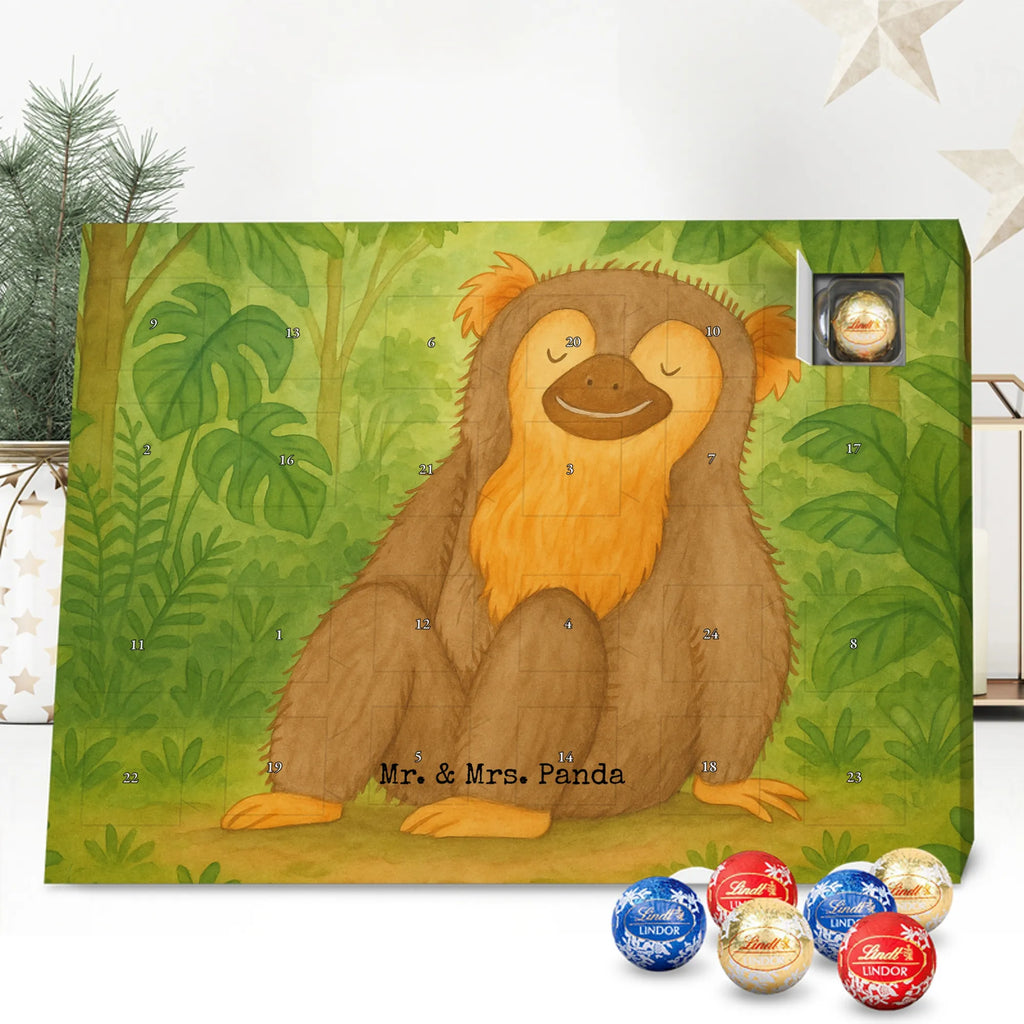 Chocolate advent calendar Monkey Design Africa, self-confidence, respect, monkey, self-esteem, monkeys, self-love