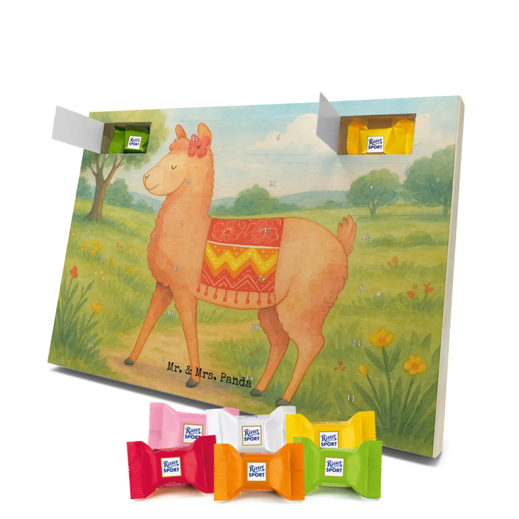 Chocolate advent calendar alpaca Proud Design alpaca, animal, llama, pako, camel, Peru, favourite animal