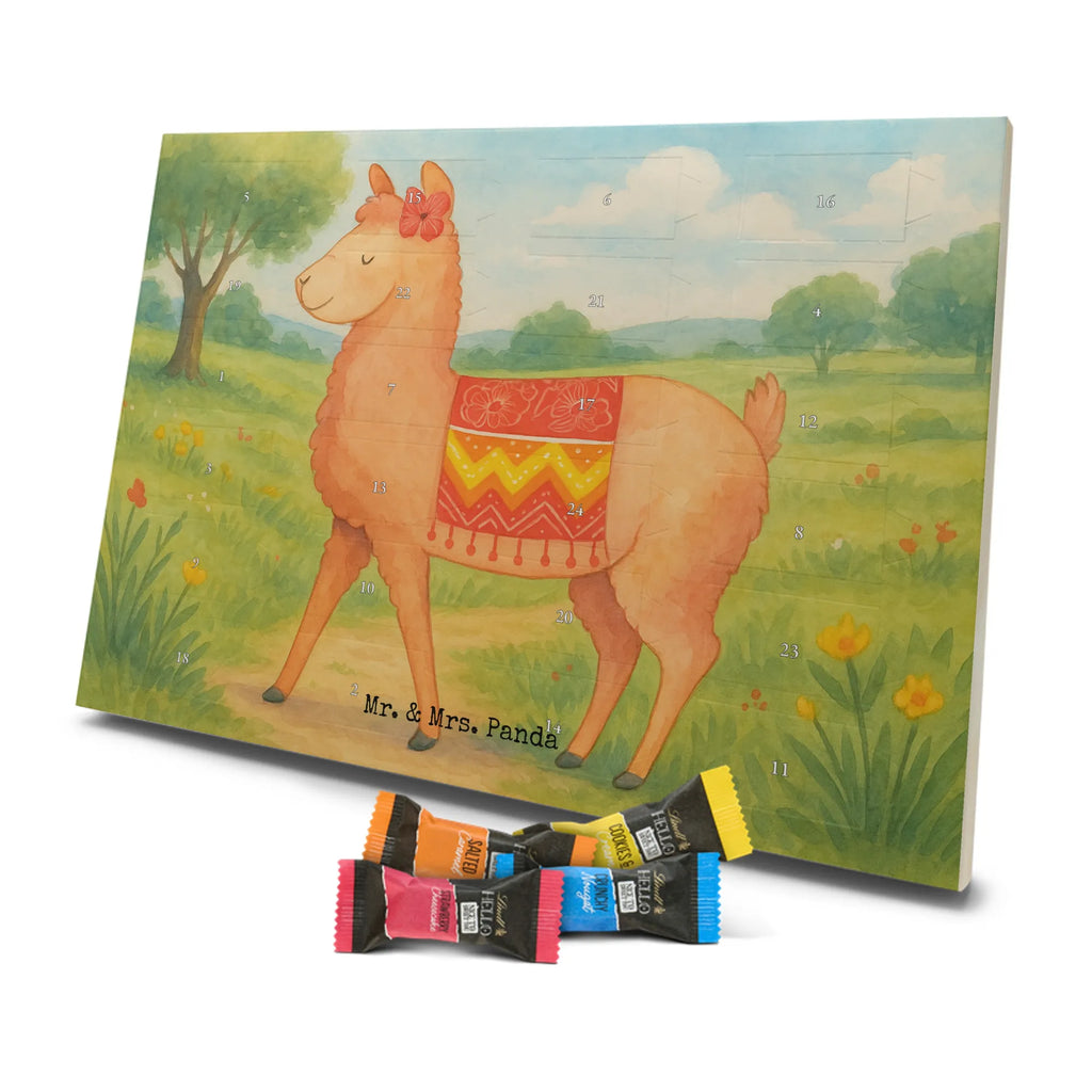 Chocolate advent calendar alpaca Proud Design alpaca, animal, llama, pako, camel, Peru, favourite animal