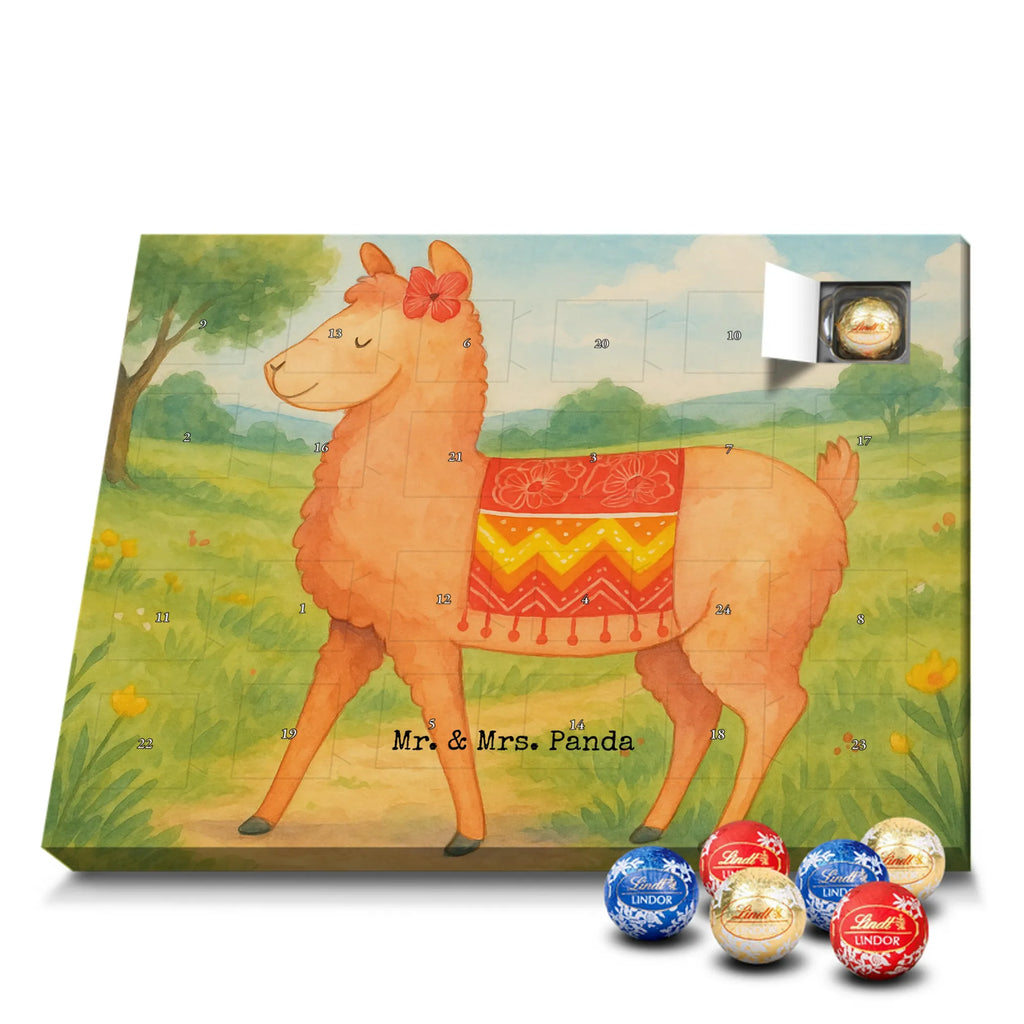 Chocolate advent calendar alpaca Proud Design alpaca, animal, llama, pako, camel, Peru, favourite animal