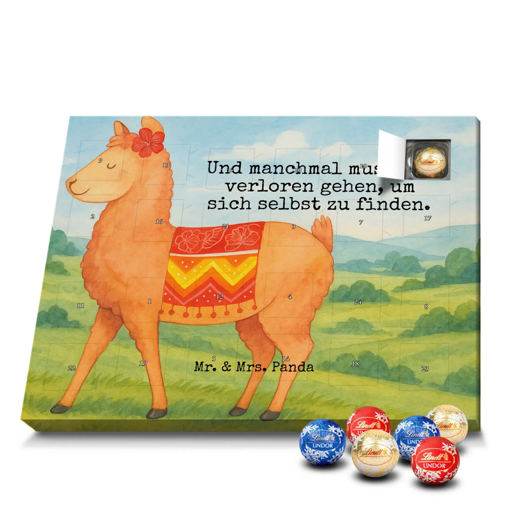 Chocolate advent calendar alpaca Proud Design alpaca, animal, llama, pako, camel, Peru, favourite animal