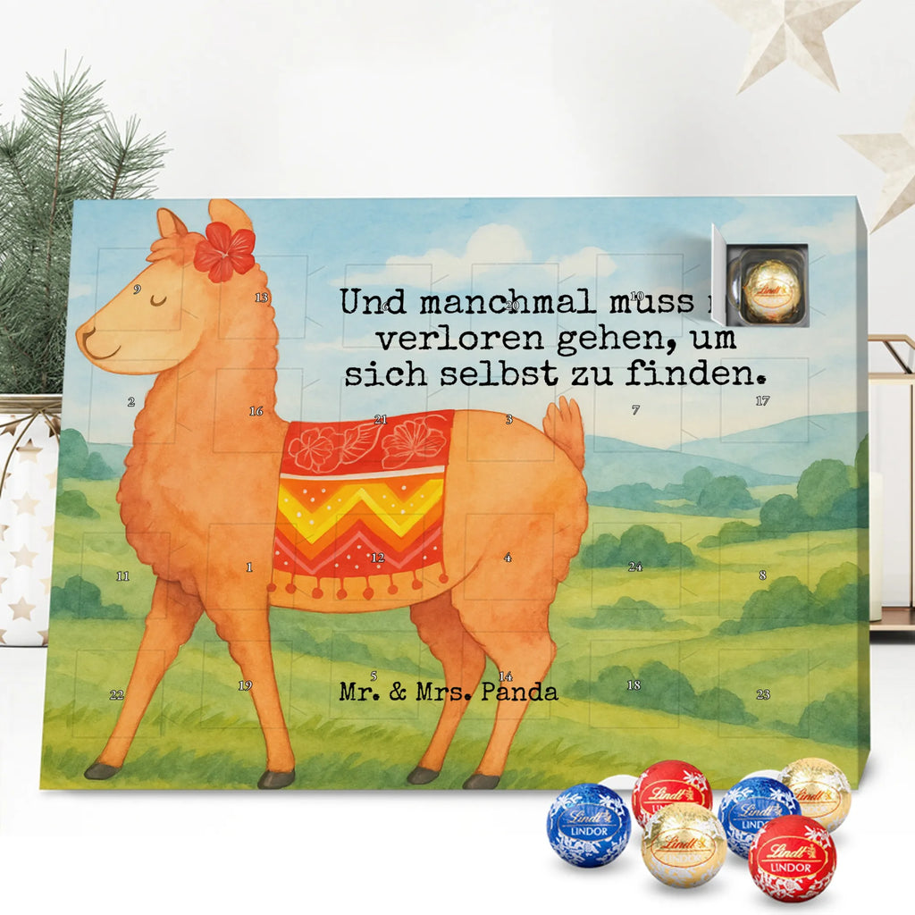 Chocolate advent calendar alpaca Proud Design alpaca, animal, llama, pako, camel, Peru, favourite animal