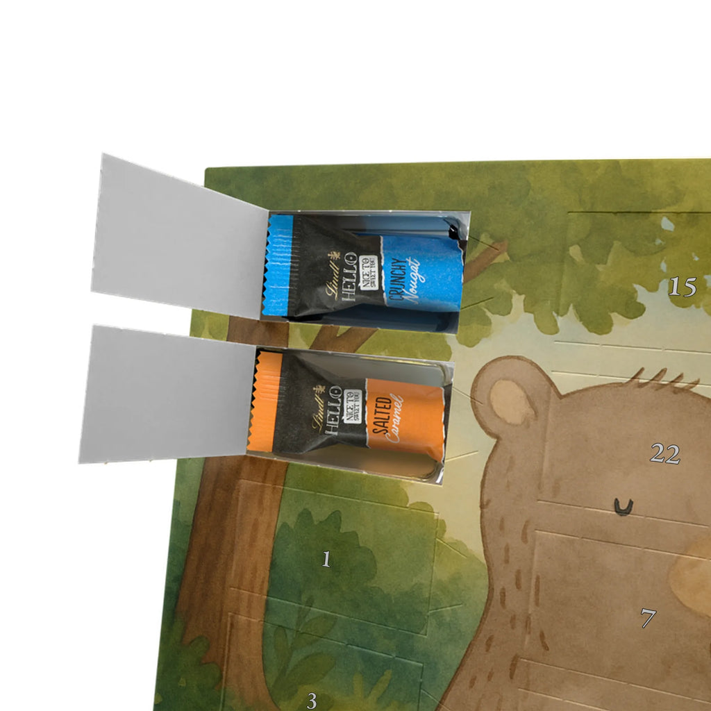 Chocolate advent calendar bear and rabbit Embrace Design Loving, Two, Together, Marriage, Proposal of marriage, Love gift, gift for her, gift for him, anniversary gift, friends, best friend, rabbit