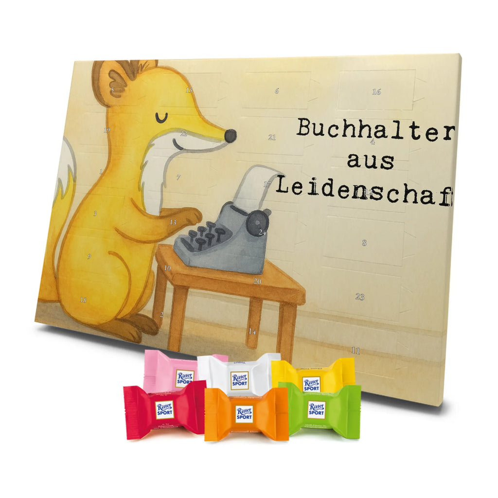 Chocolate advent calendar Accountant Passion Design gift, promotion, anniversary, retirement, sayings, job start, gift idea, best, farewell gift, profession, passing exam