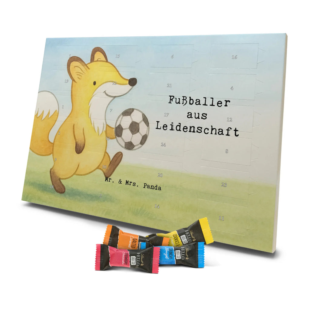 Chocolate advent calendar soccer player Passion Design gift, promotion, anniversary, retirement, sayings, job start, gift idea, best, farewell gift, profession, passing exam