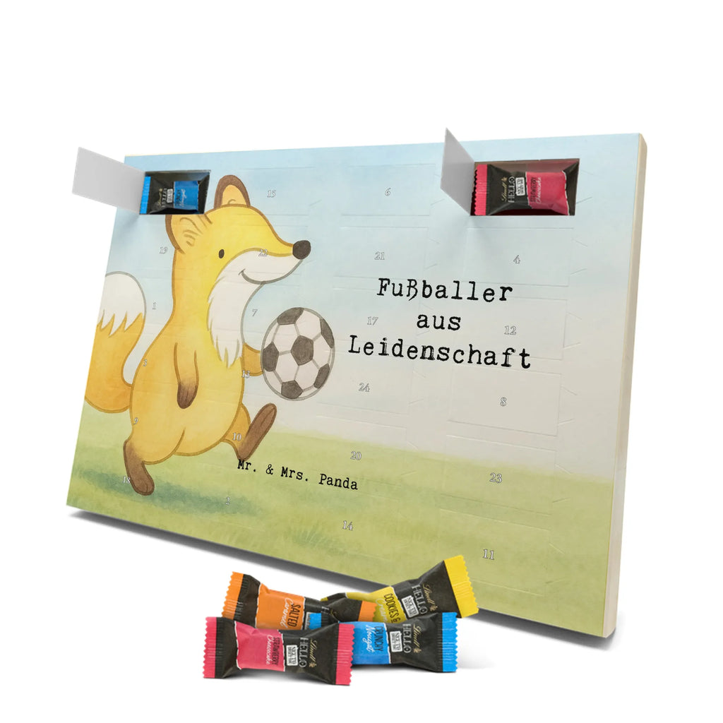 Chocolate advent calendar soccer player Passion Design gift, promotion, anniversary, retirement, sayings, job start, gift idea, best, farewell gift, profession, passing exam