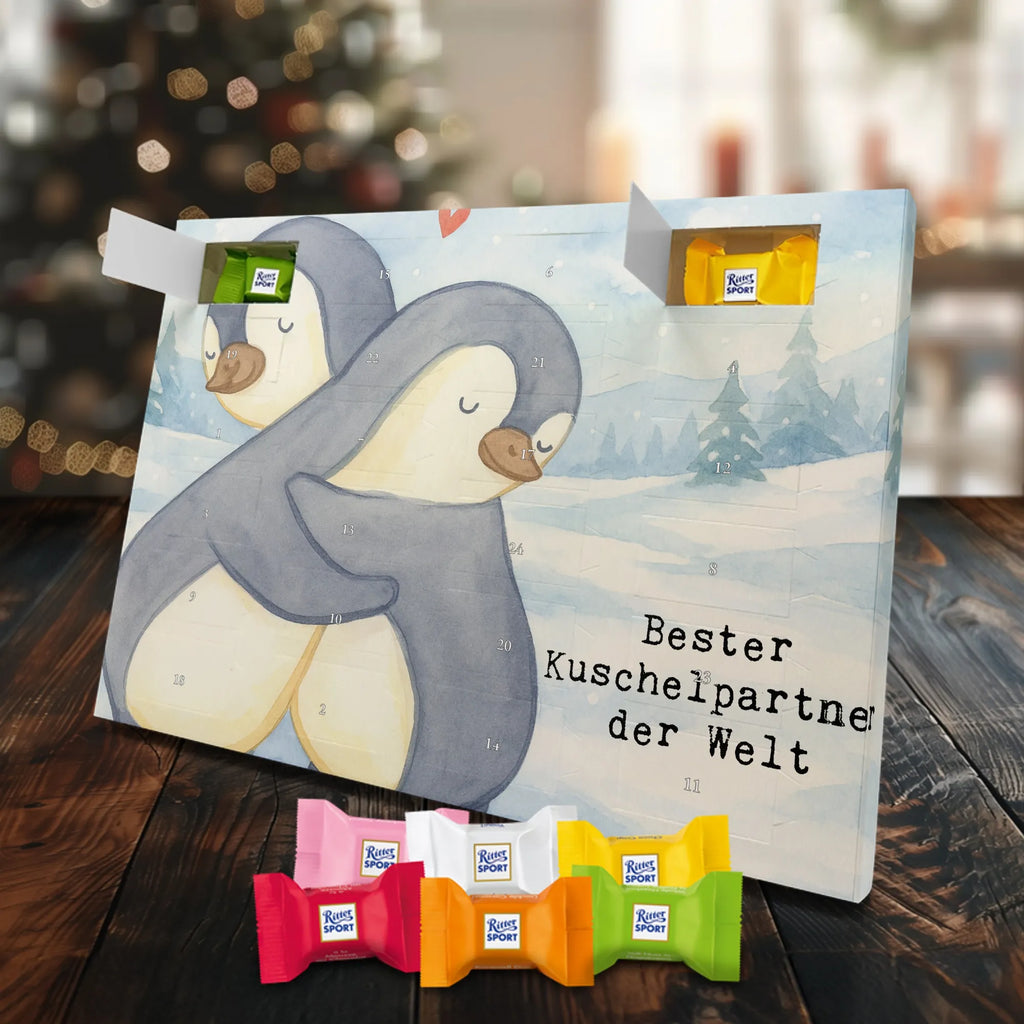 Chocolate advent calendar penguin Best cuddle partner in the world Design thank you, birthday, gift idea, birthday present, gift tip, make you happy, giving, for, gift, Bed, Wife, Husband, Cuddle, Girlfriend, In Love, Netflix, Boyfriend, Spouse, Life Partner, Wedding Anniversary, Cuddle Partner