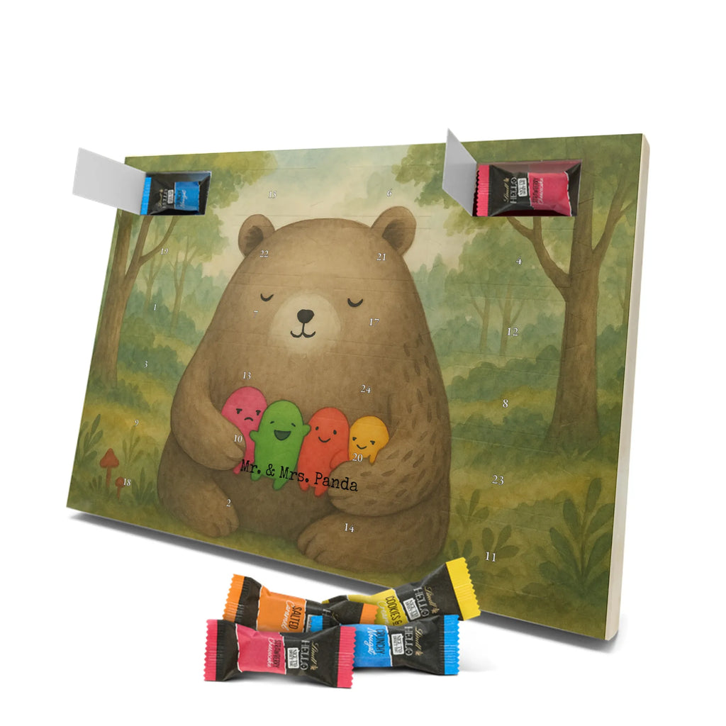 Chocolate advent calendar bear Feeling Design teddy bear, cuddly toy, Madness