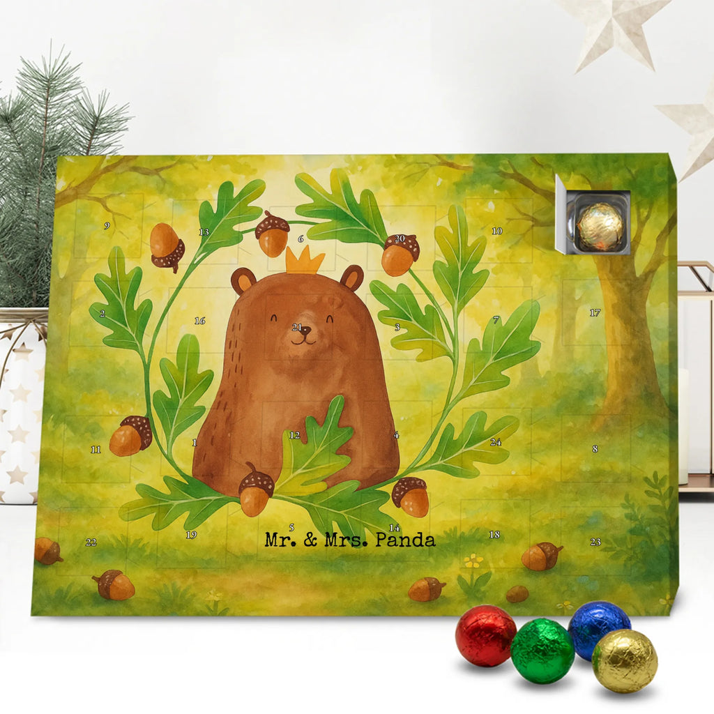 Chocolate advent calendar bear king Design teddy bear, cuddly toy, Father, best daddy, Father's Day, Daddy Bear, world best daddy