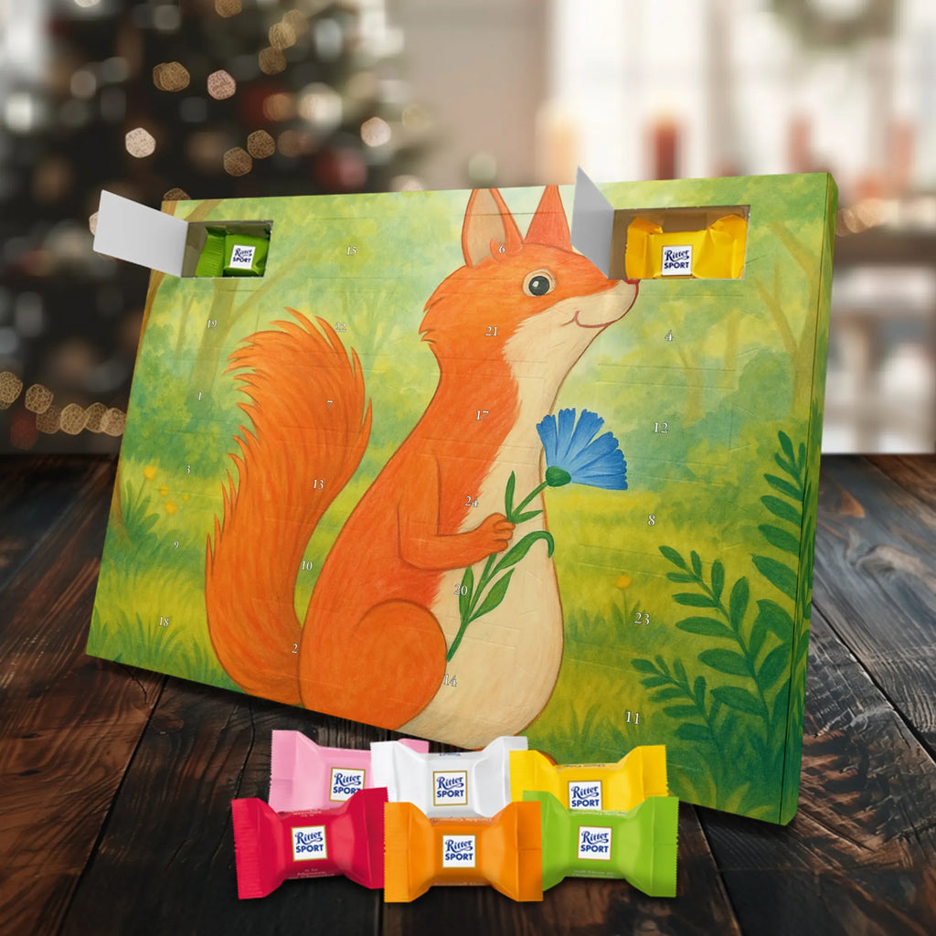  wiewiórka kwiat Design Motywy zwierzęce, dobra energia, zabawne powiedzonka, zwierzęta