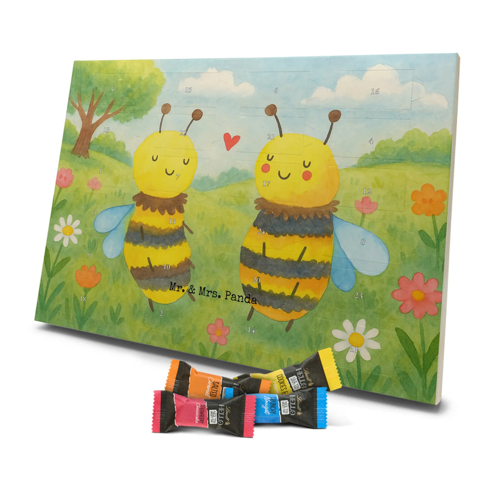 Chocolate advent calendar bee In love Design wasp, bumblebee