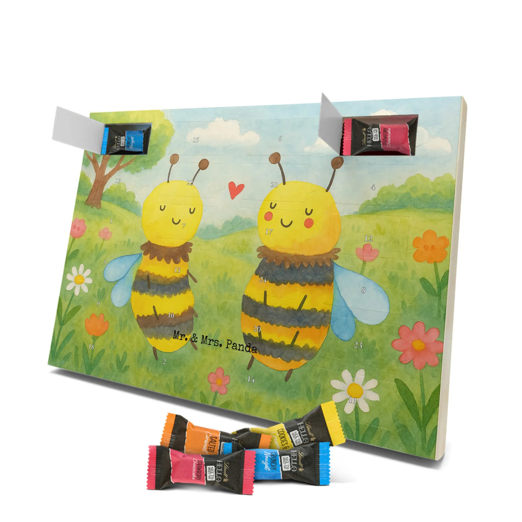 Chocolate advent calendar bee In love Design wasp, bumblebee