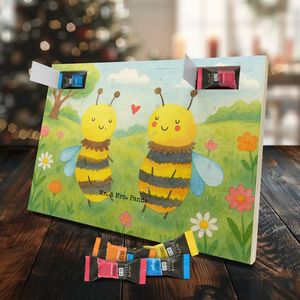 Chocolate advent calendar bee In love Design wasp, bumblebee