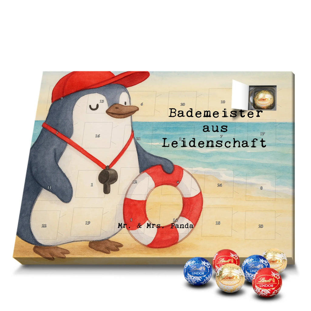 Chocolate advent calendar Lifeguard Passion Design gift, promotion, anniversary, retirement, sayings, job start, gift idea, best, farewell gift, profession, passing exam