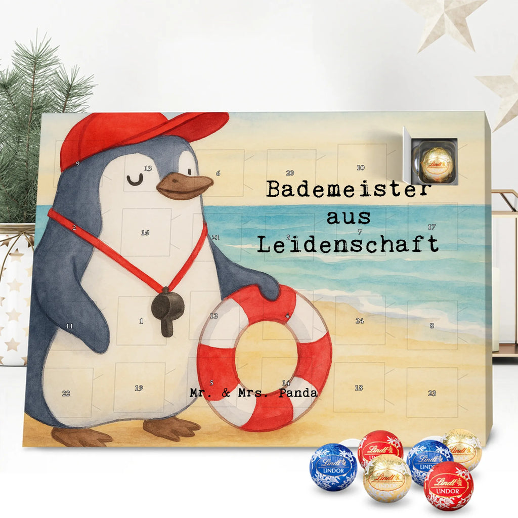 Chocolate advent calendar Lifeguard Passion Design gift, promotion, anniversary, retirement, sayings, job start, gift idea, best, farewell gift, profession, passing exam