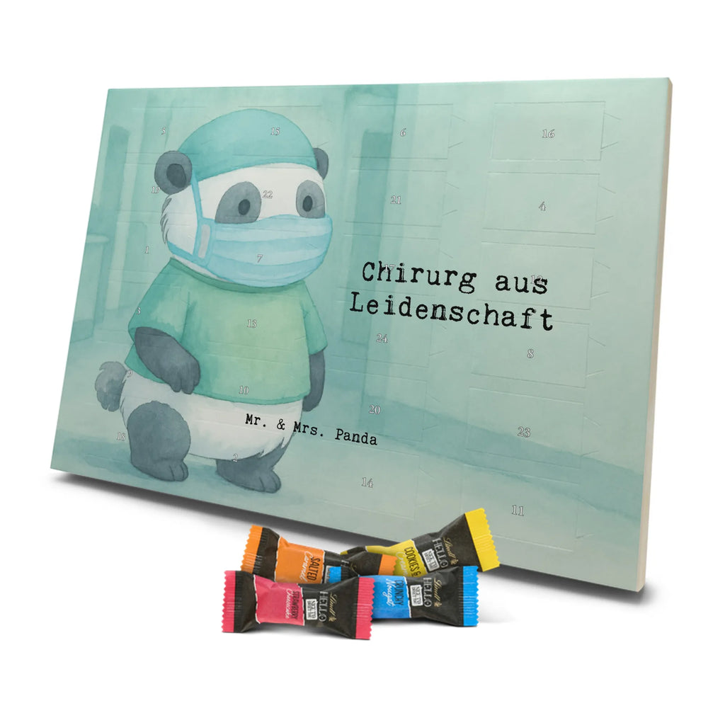 Chocolate advent calendar surgeon Passion Design gift, promotion, anniversary, retirement, sayings, job start, gift idea, best, farewell gift, profession, passing exam