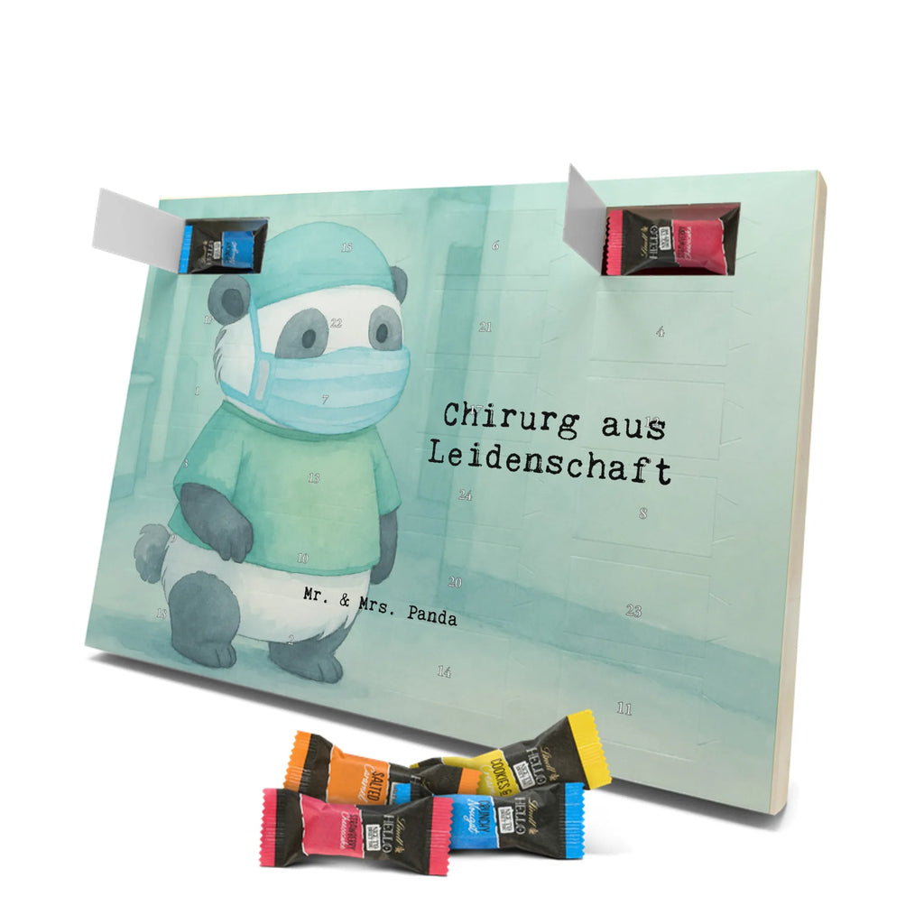 Chocolate advent calendar surgeon Passion Design gift, promotion, anniversary, retirement, sayings, job start, gift idea, best, farewell gift, profession, passing exam