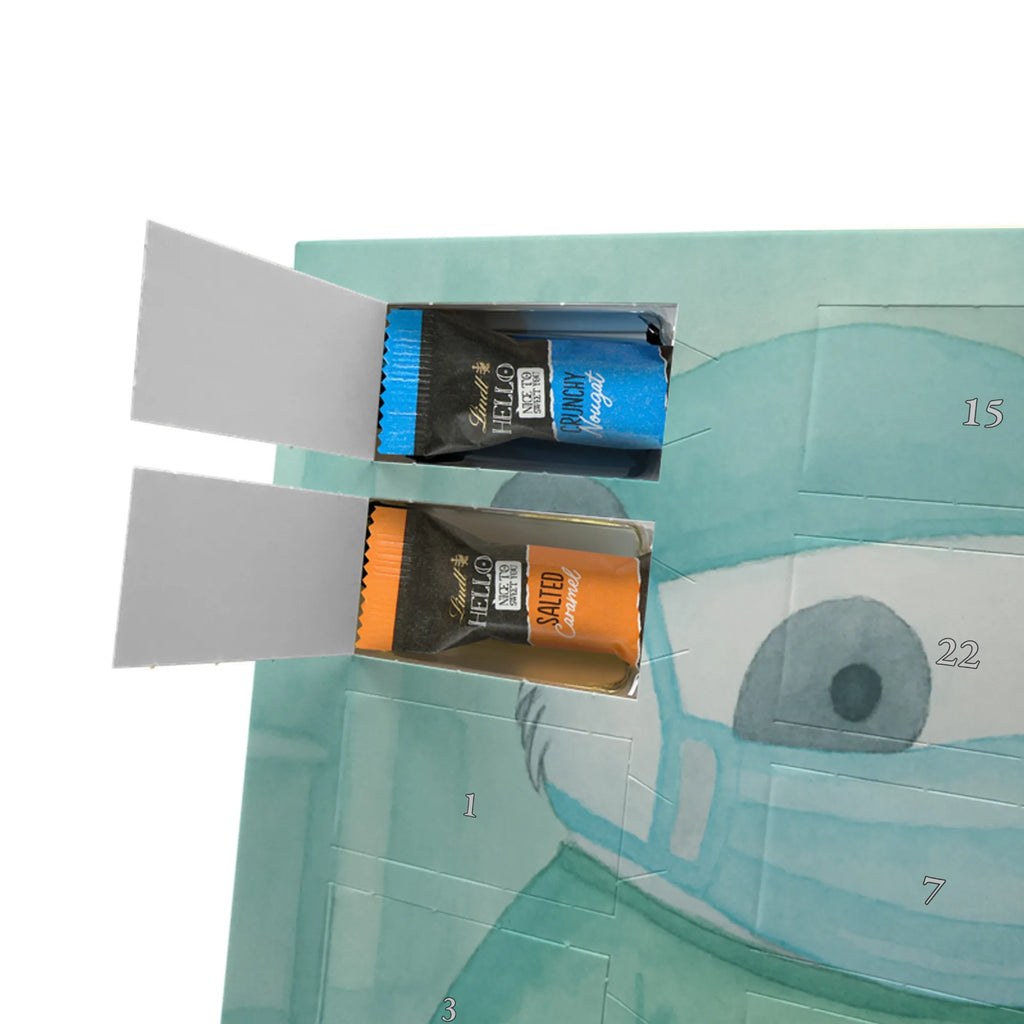 Chocolate advent calendar surgeon Passion Design gift, promotion, anniversary, retirement, sayings, job start, gift idea, best, farewell gift, profession, passing exam