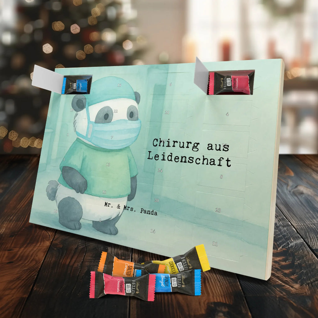 Chocolate advent calendar surgeon Passion Design gift, promotion, anniversary, retirement, sayings, job start, gift idea, best, farewell gift, profession, passing exam