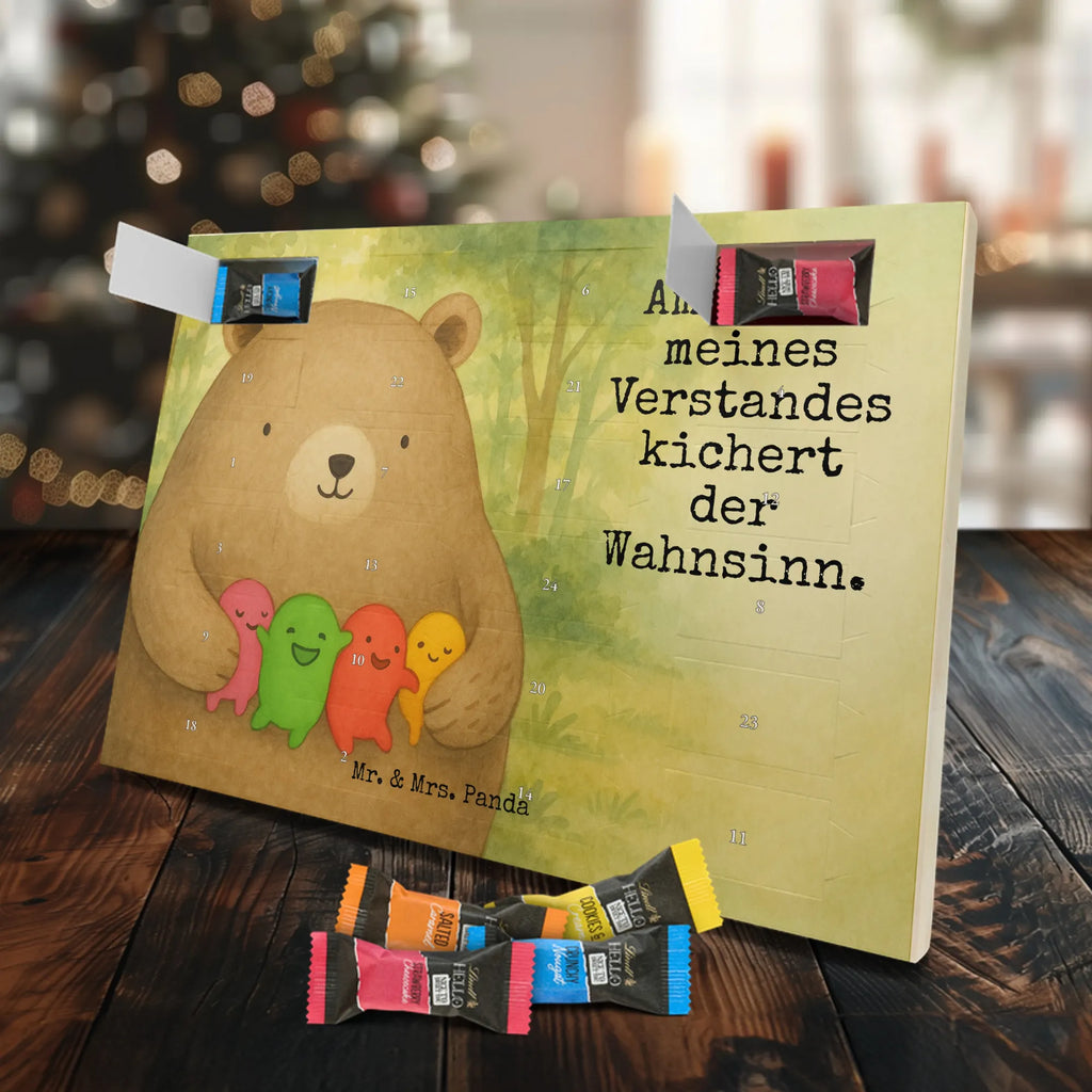 Chocolate advent calendar bear Feeling Design teddy bear, cuddly toy, Madness