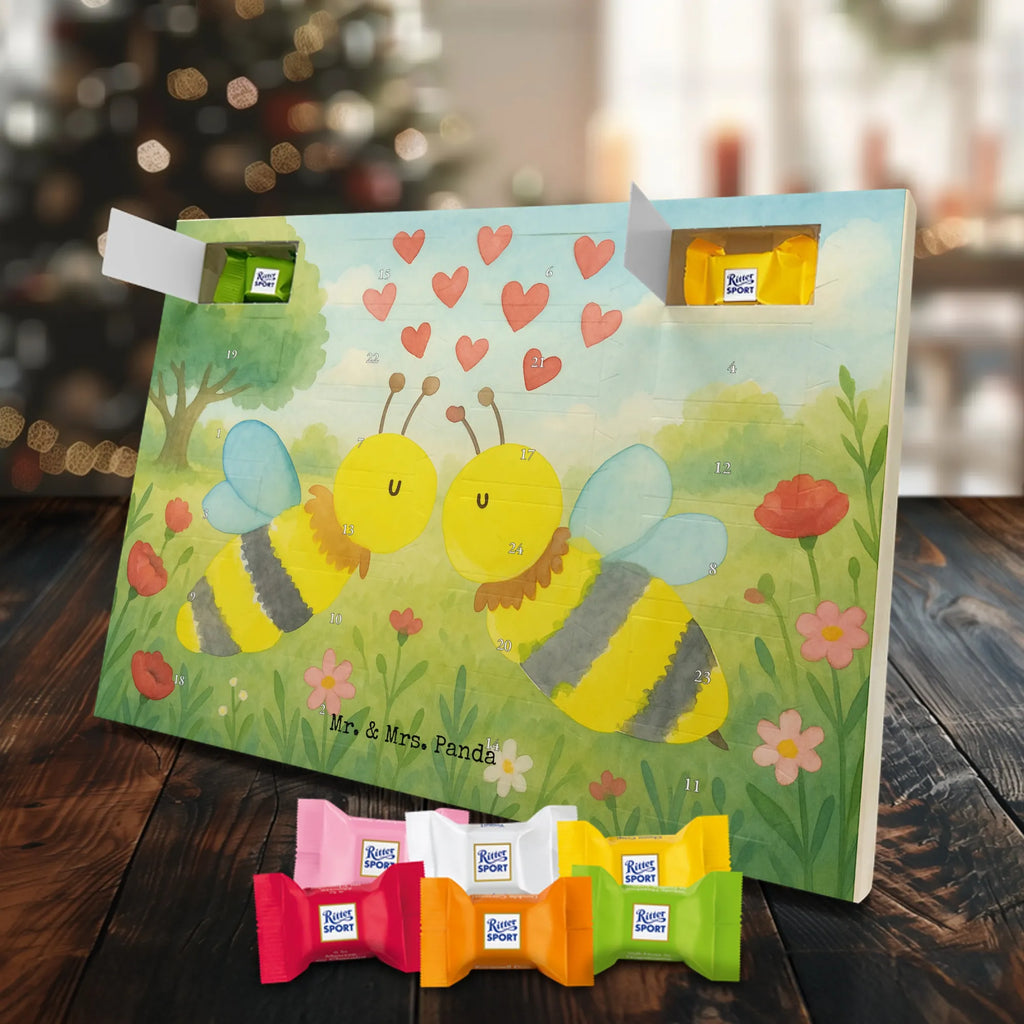 Chocolate advent calendar bee Love Design bumblebee, wasp