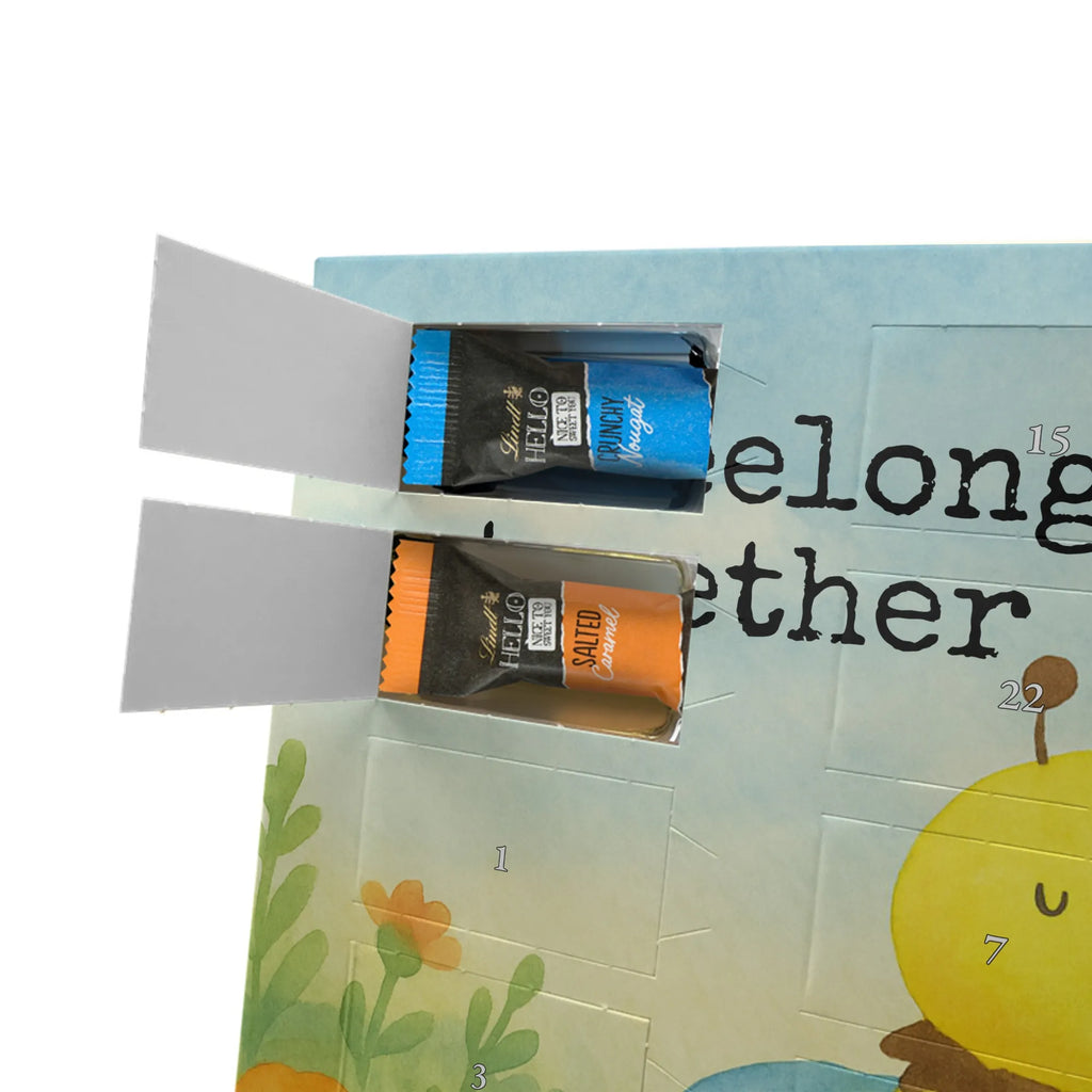 Chocolate advent calendar bee In love Design wasp, bumblebee