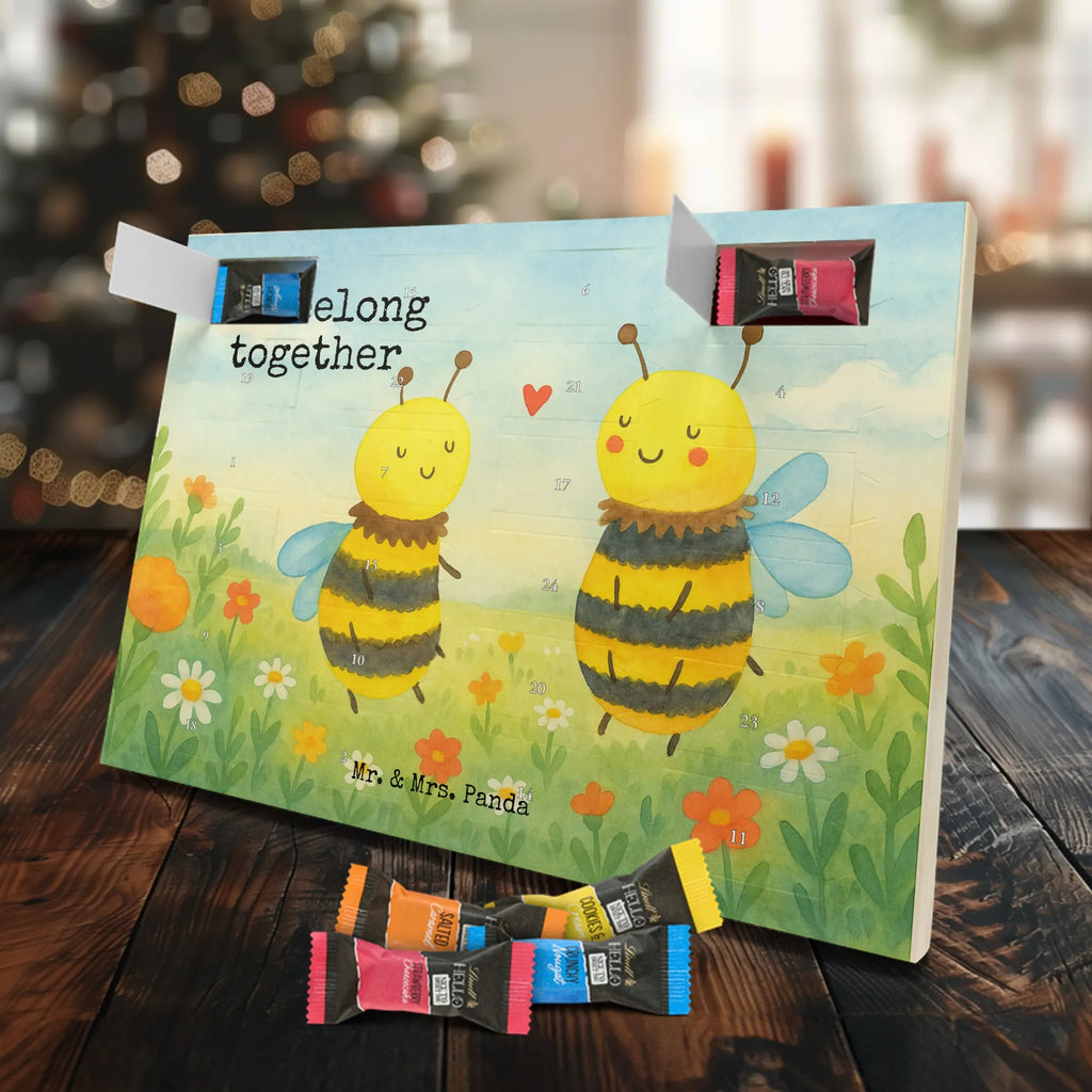 Chocolate advent calendar bee In love Design wasp, bumblebee