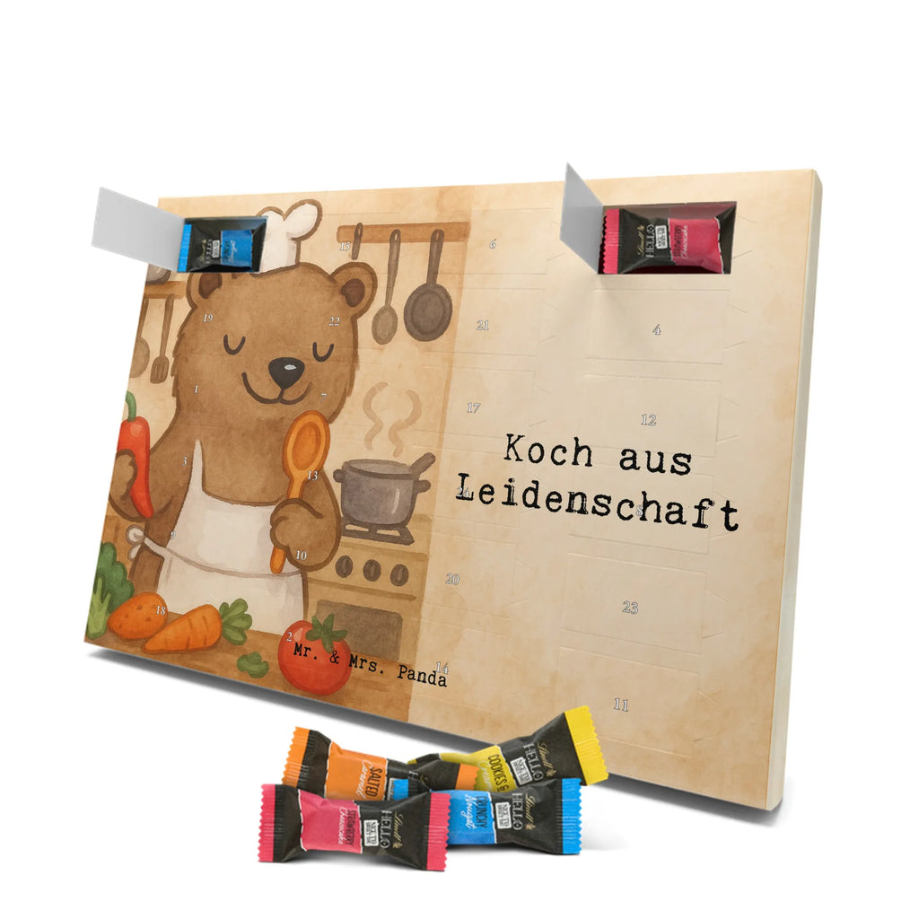 Chocolate advent calendar Cook Passion Design gift, promotion, anniversary, retirement, sayings, job start, gift idea, best, farewell gift, profession, passing exam